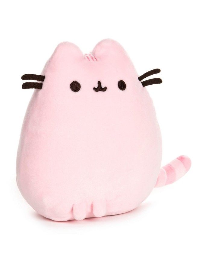 GUND بوشين القط دمية محشوة قابلة للعصر للأطفال من عمر 8 سنوات وما فوق باللون الوردي 6" - Image 3