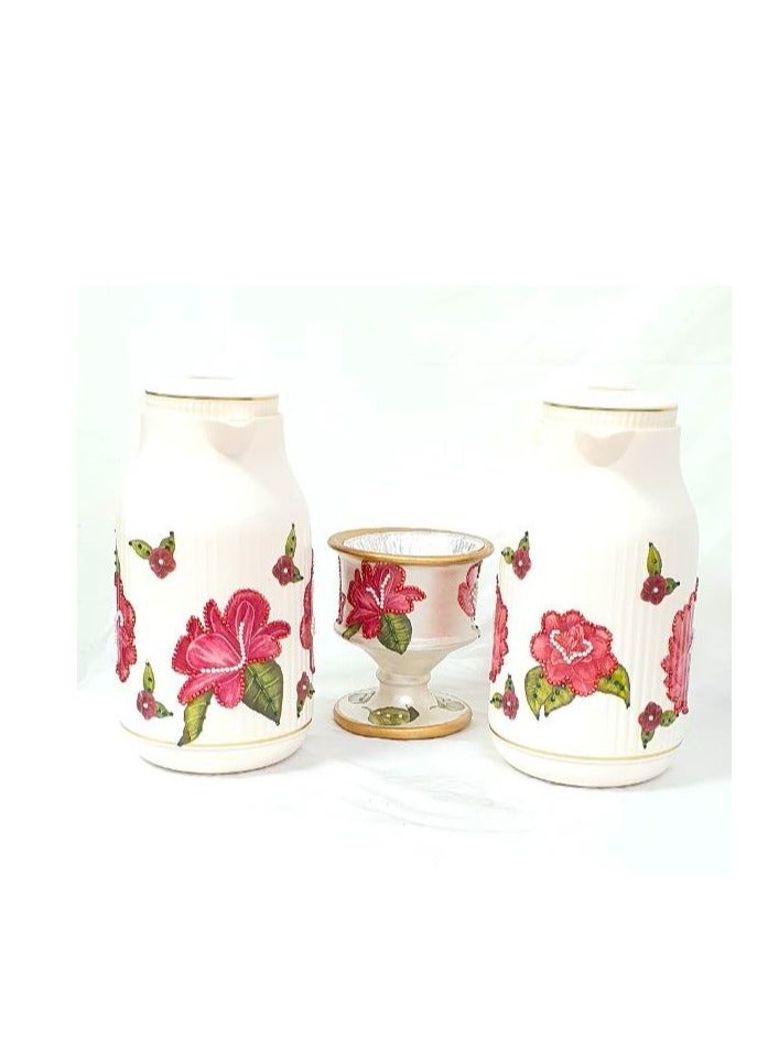 ALJAWAHER Set of Thermos & Mabkher - Image 4