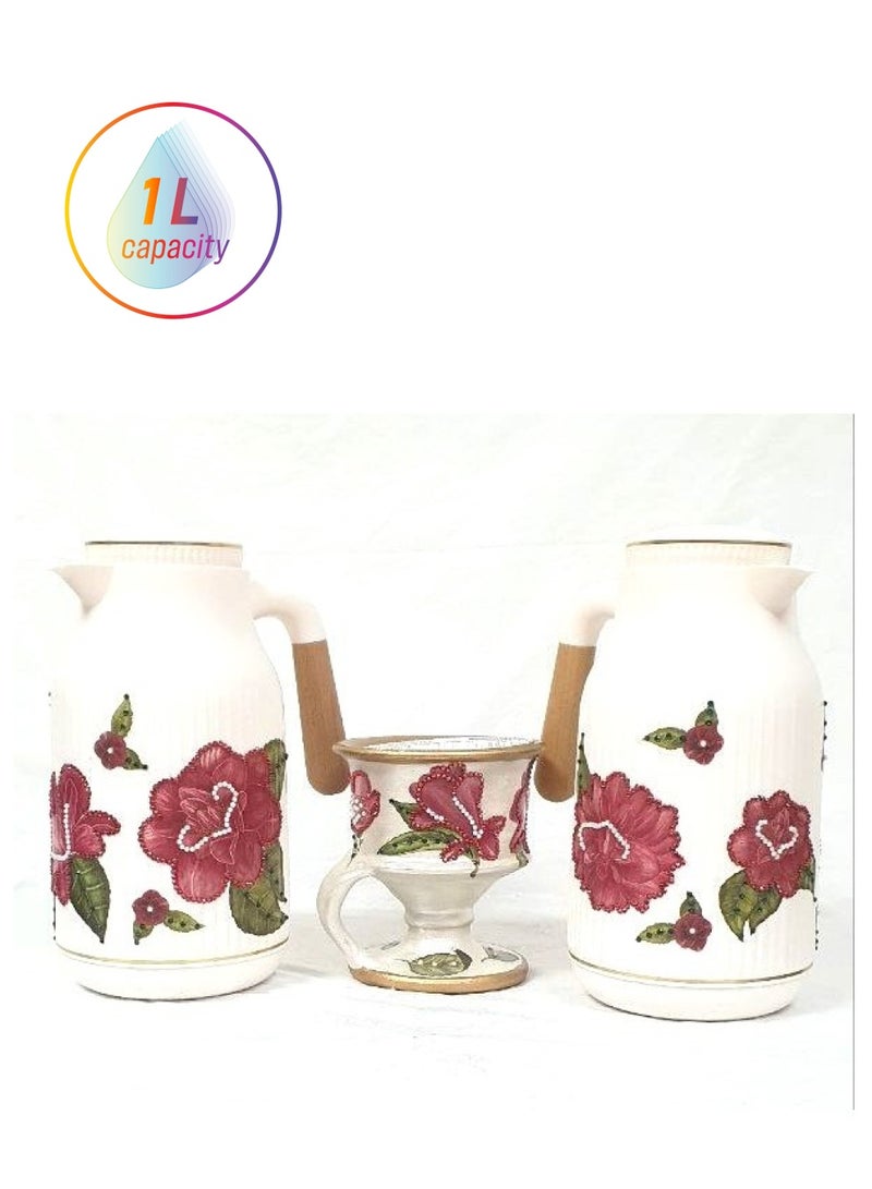 ALJAWAHER Set of Thermos & Mabkher - Image 1