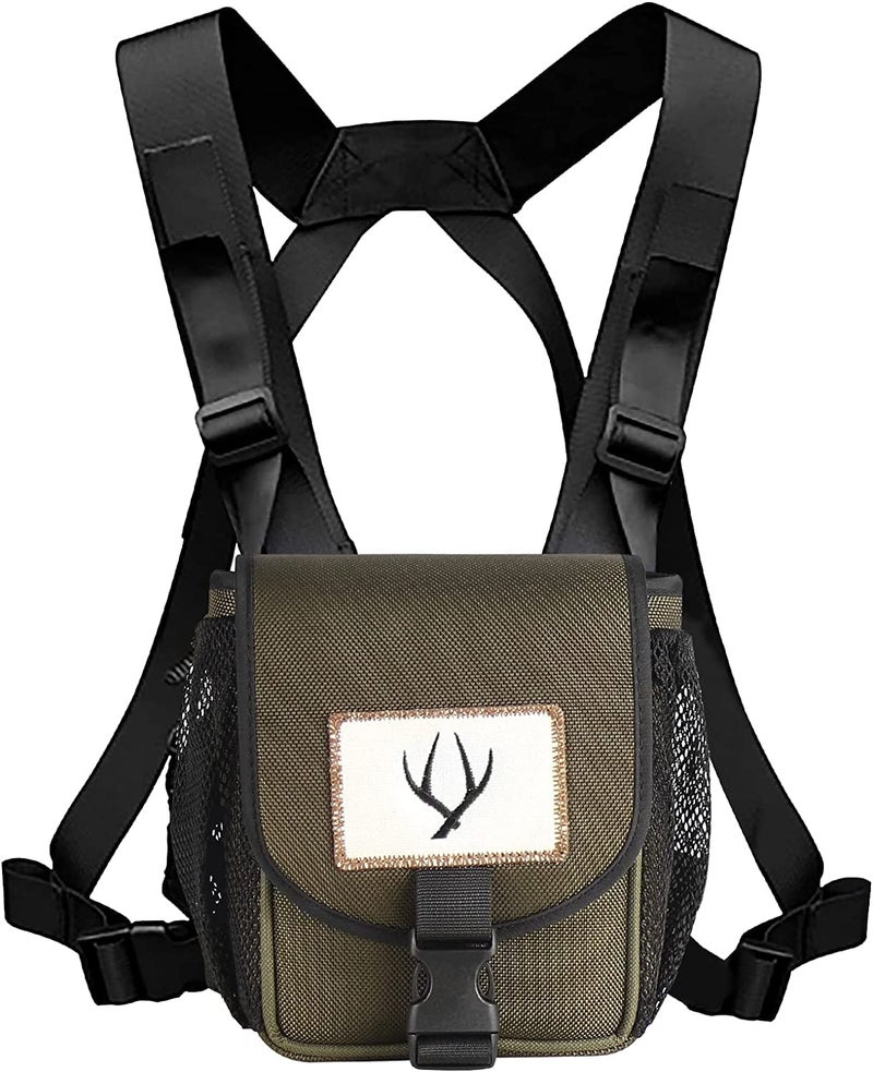 Celticbird Binocular Harness Chest Pack, Binoculars Harness and Case, Binocular Accessories, Adjustable Bino Harness - Image 1