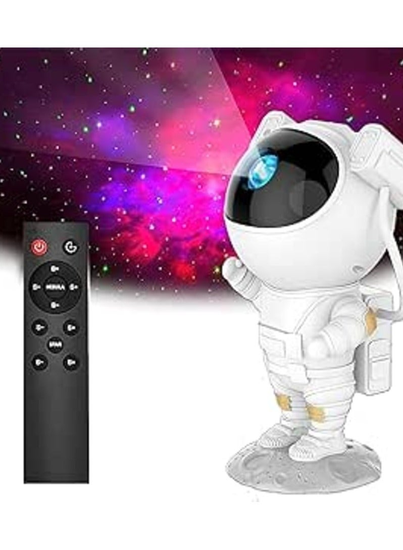 Projector  star Galaxy Night Light Astronaut Starry Nebula Ceiling LED Lamp Kids Room Decor Aesthetic 360°Rotation Magnetic Head Light USB Remote control - Image 1