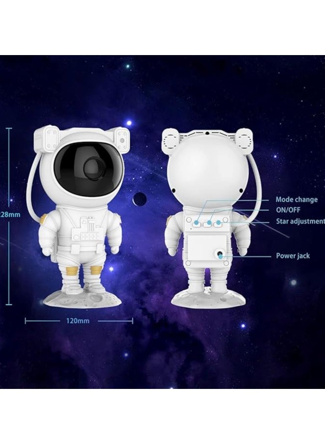 Projector  star Galaxy Night Light Astronaut Starry Nebula Ceiling LED Lamp Kids Room Decor Aesthetic 360°Rotation Magnetic Head Light USB Remote control - Image 2