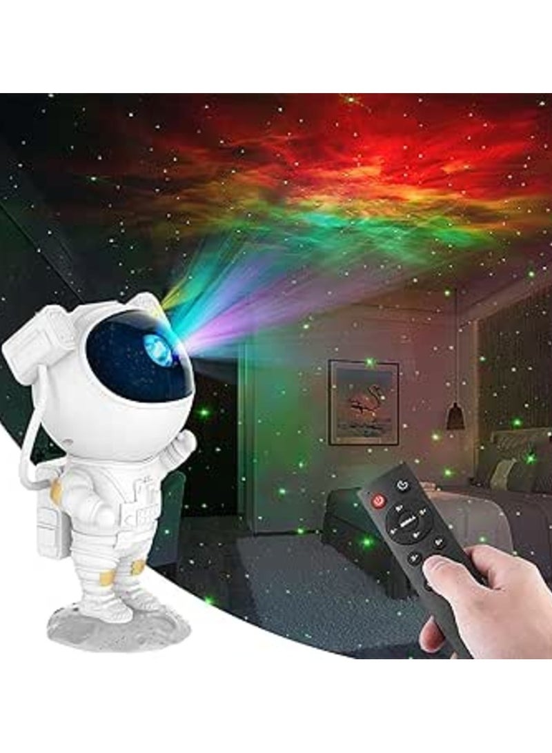 Projector  star Galaxy Night Light Astronaut Starry Nebula Ceiling LED Lamp Kids Room Decor Aesthetic 360°Rotation Magnetic Head Light USB Remote control - Image 4