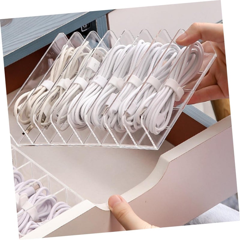 Large Cable Storage Box Dustproof Electrical Cord Organizer Easy Clean Multi Function - Image 3