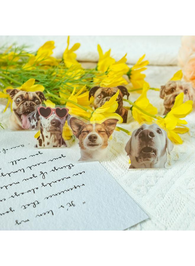 Bluejw Selling PET Adorable Animal Expression Package 50 Funny Net Red Dog Personality Graffiti Stickers Refrigerator Doors And Windows - Image 5