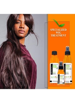 Awesome Awesome Human Hair Wig Shampoo & Conditioner, Premium set of 3, Promoting Silkiness, Shine & Freshness I Preventing Dryness (7 fl oz, 2.3 fl oz travel size)  - Image 4
