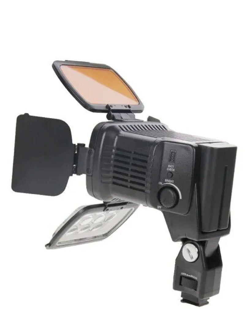 Xria LED-VL001B Camera LED Camcorder Video Light With Dimmable Brightness Control Knobs For Digital SLR - Image 5