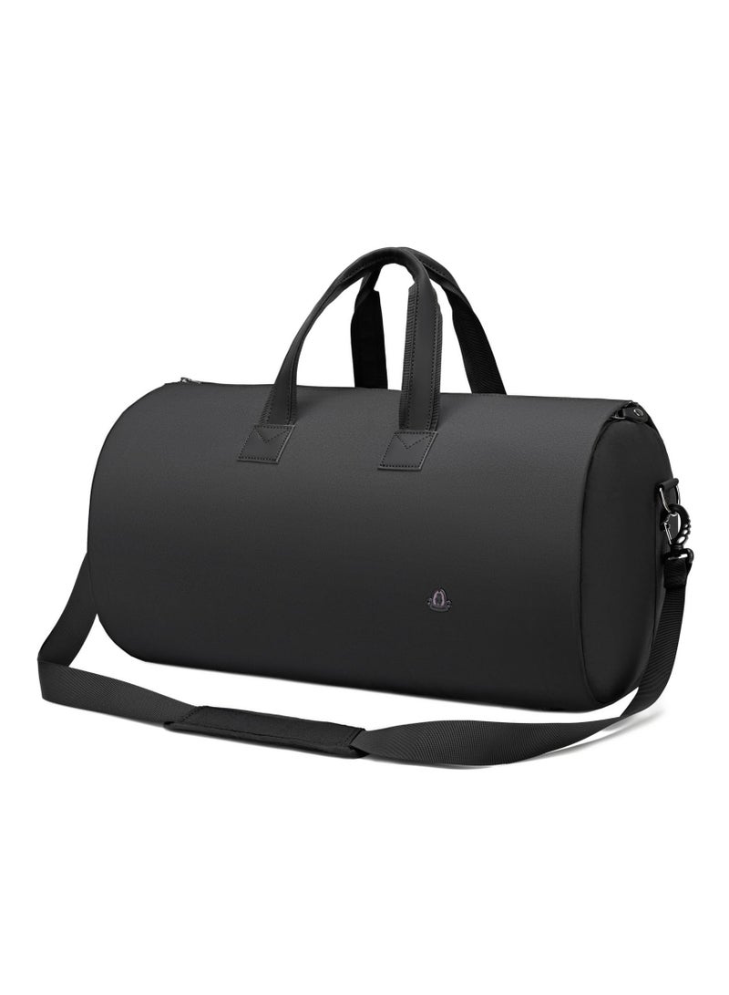 Convertible Garment Bag with Shoulder Strap and Shoe Compartment, Travel Duffel Bag for Men and Women, Ideal Weekender Carry,On Bag  - Image 2