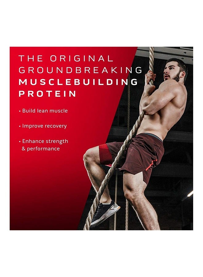 ماسل تيك نيترو تيك واي بروتين عزل وببتيدات بنكهة الفراولة 4 رطل - Image 2