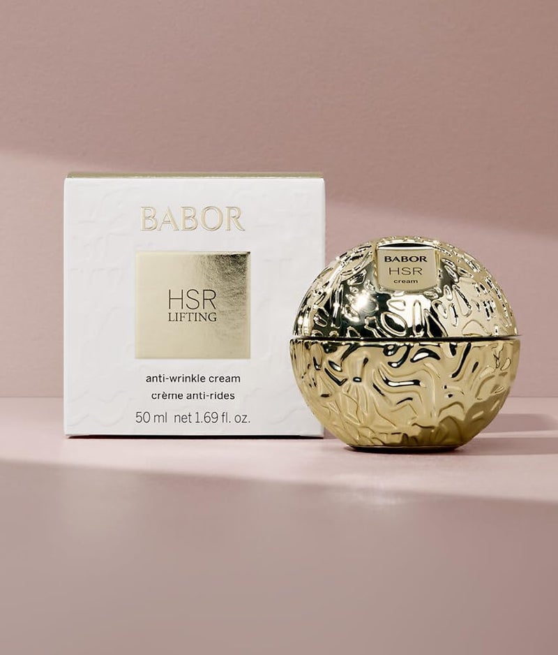 BABOR HSR Lifting Anti Wrinkle Cream, Anti Aging Night Cream, Target Fine Lines & Wrinkles, Vitamin E Strengthens Increasing Moisture & Improving Radiance, 1.7 oz - Image 4
