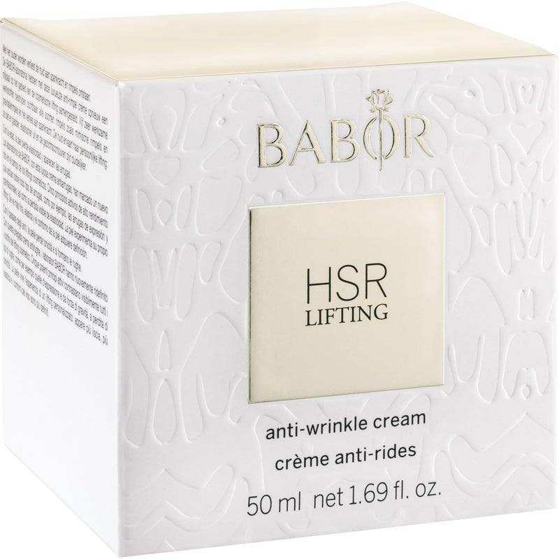 BABOR HSR Lifting Anti Wrinkle Cream, Anti Aging Night Cream, Target Fine Lines & Wrinkles, Vitamin E Strengthens Increasing Moisture & Improving Radiance, 1.7 oz - Image 3
