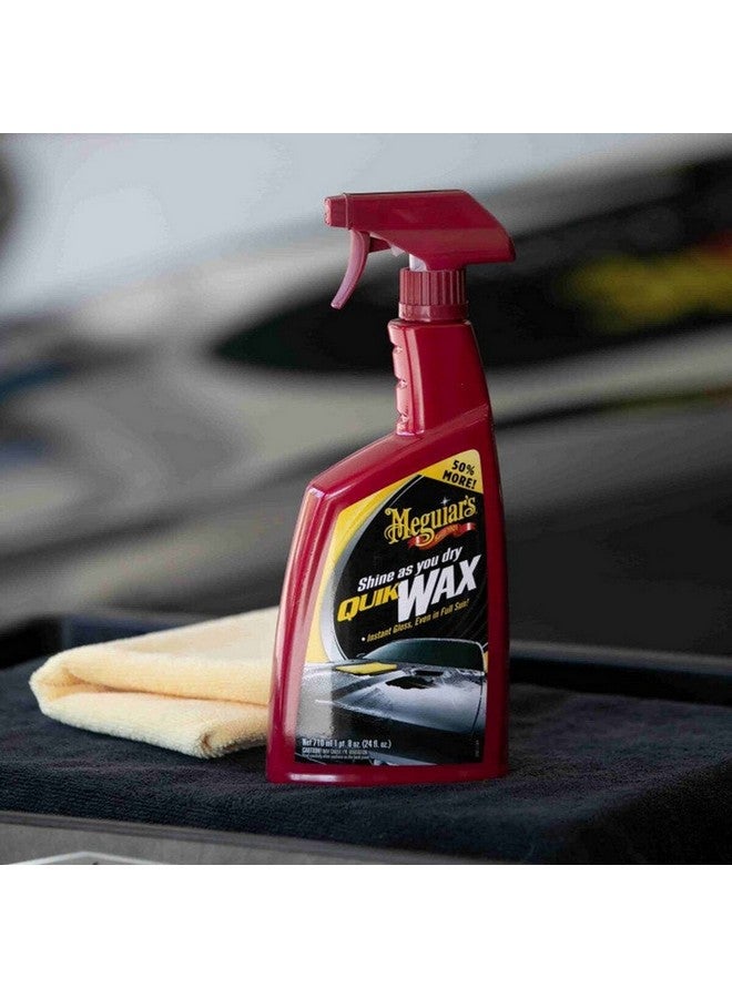 Meguiar's Long-Lasting Glossier Finish Quik Wax 710 ml A1624 - Image 4