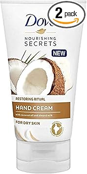 Dove Dove Coconut Oil and Almond Milk Hand Cream 75 ml Pack of 2 