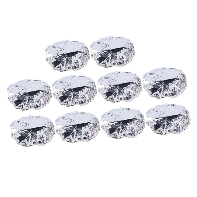 Housoutil 30pcs Silver Hair Styling Caps 28X28cm Heat Insulation Foil For Deep Conditioning - Image 5