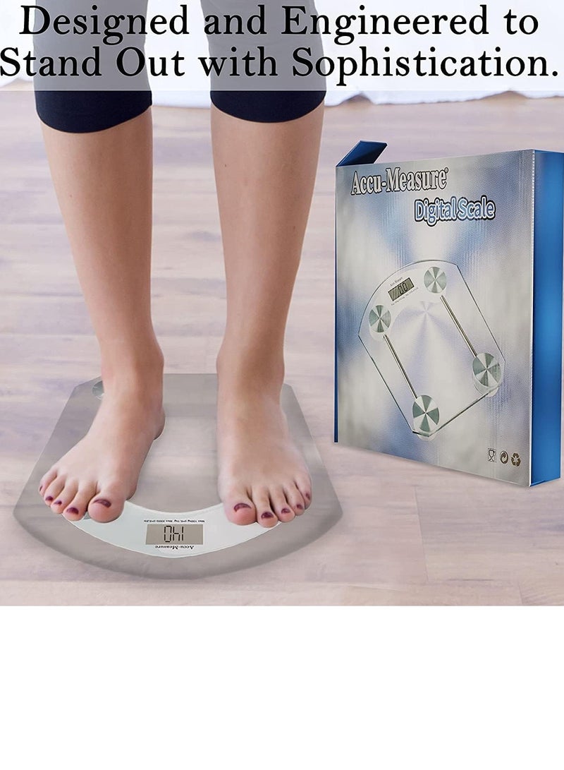 Generic Digital Thick Glass Weighing Scale/Weight Measurement Machine for Humans, 180kg,  - Image 4
