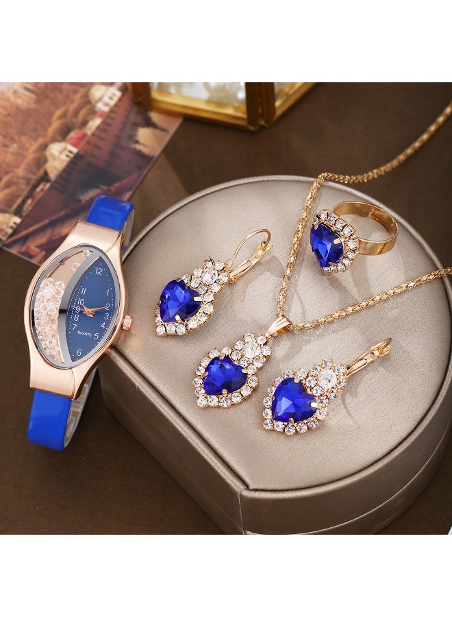 KUYING New Small Fresh Retro Decorative Watch Set 