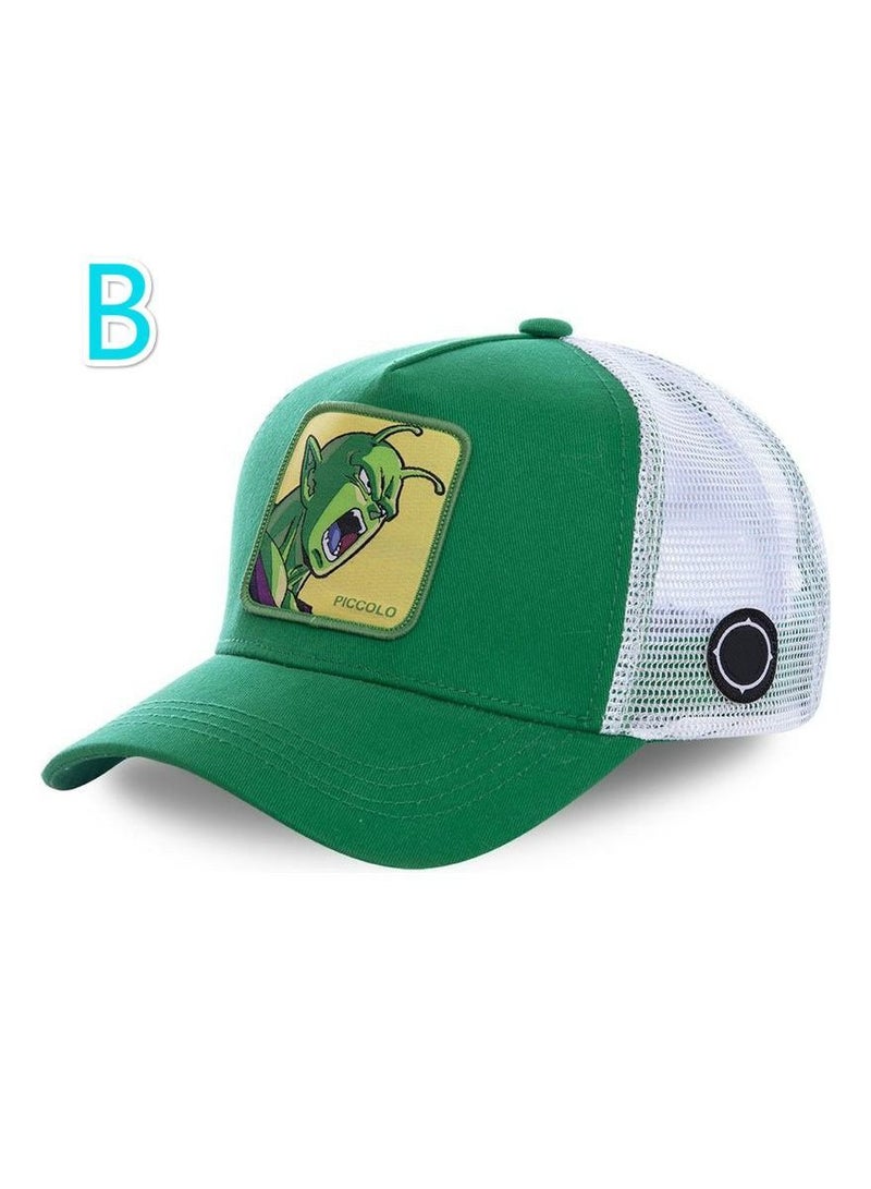 Fashion Dragon Ball Net Cap Cartoon Men And Women Baseball Outdoor Trucker Hat