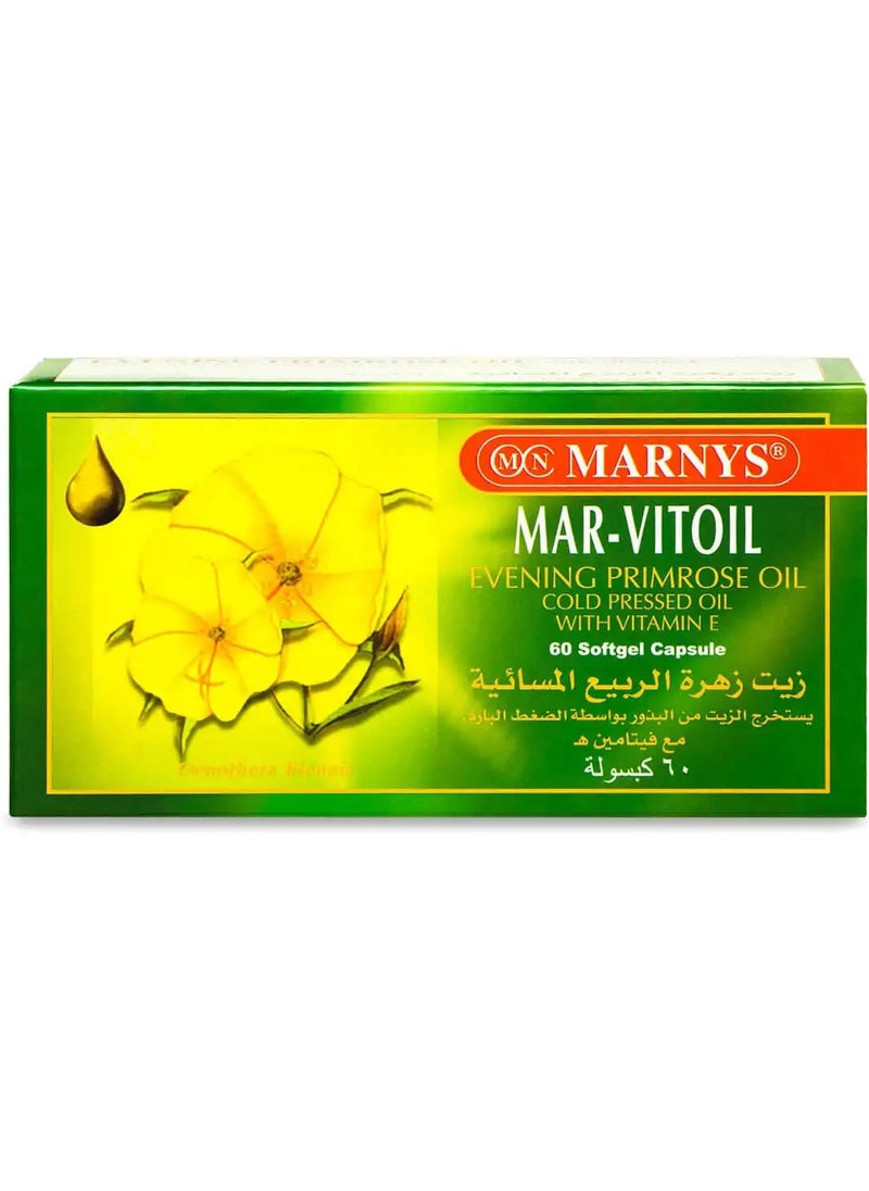 مارنيز مارنيز مار فيت زيت زهرة الربيع المسائية للسيدات 60 كبسولة 