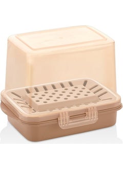 vip ahmet VP-074 Ecem Cheese Container Cheese Storage Container Copper  - Image 3