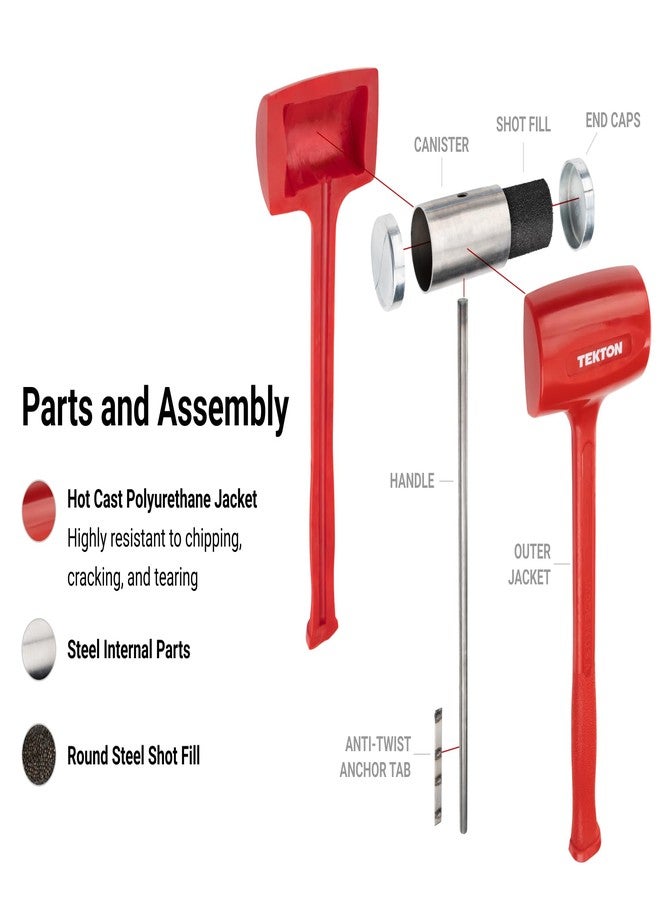 TEKTON 45 oz. Dead Blow Hammer | HDB30045 - Image 5