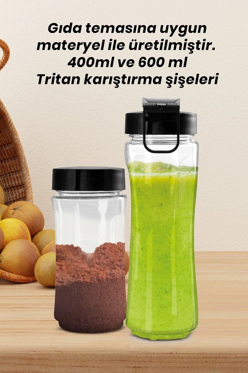 Goldmaster خلاط ومطحنة قهوة/توابل جولدمستر ميكس جرايند 2 في 1 بشفرة من الفولاذ المقاوم للصدأ - Image 3