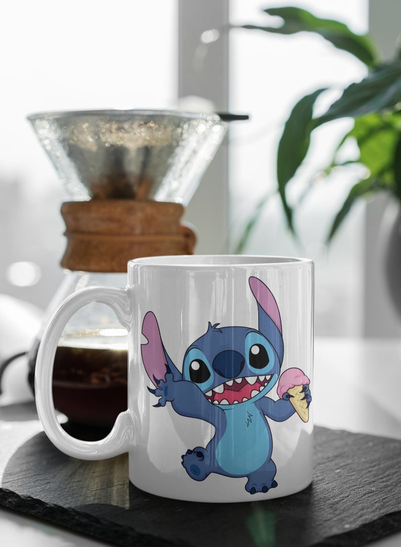 ZOOM Stitch Character Mug – Cute & Kawaii Ceramic Cup