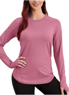 Nileton Sport top curved Hem long sleeves - Sport T-shirt Crew Neck  - Image 1