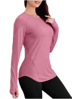 Nileton Sport top curved Hem long sleeves - Sport T-shirt Crew Neck  - Image 2