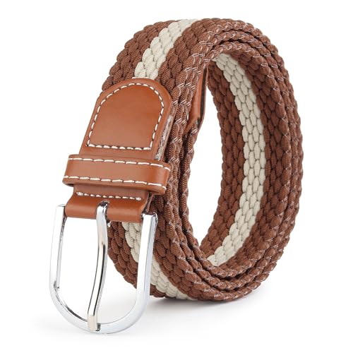 ZORO Braided Stretchable Belt for Men | Fits up to 40 Waist size - Image 1