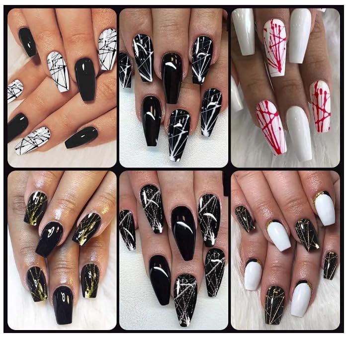 BB 10g Spider Gel Nail Polish Art UV Led Professional Kit Wire Drawing Spider Line Gel Soak Off white - Image 4