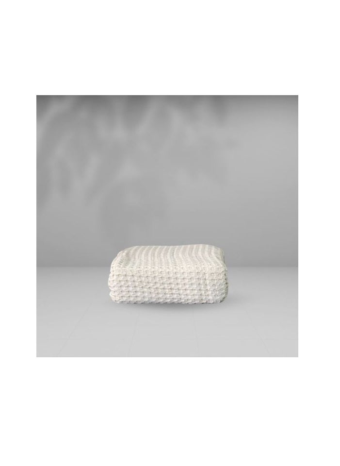 HAMMAM Off-White coverlet from Hammam Home 