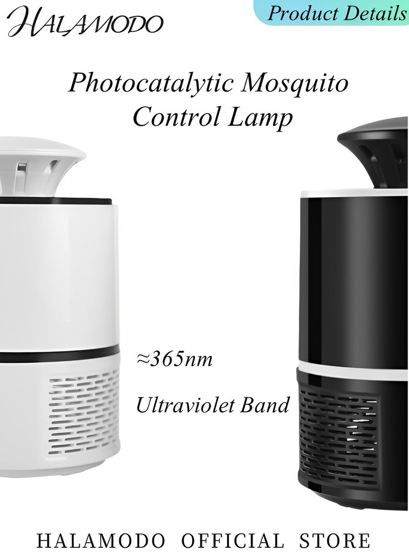 HALAMODO Bug Zapper Outdoor High Voltage Lighted Mosquito Zapper, USB Cable Plug-in Electric Fly Zapper, Fly Traps, Mosquito Killer for Backyard Patio Camping Fishing  - Image 4