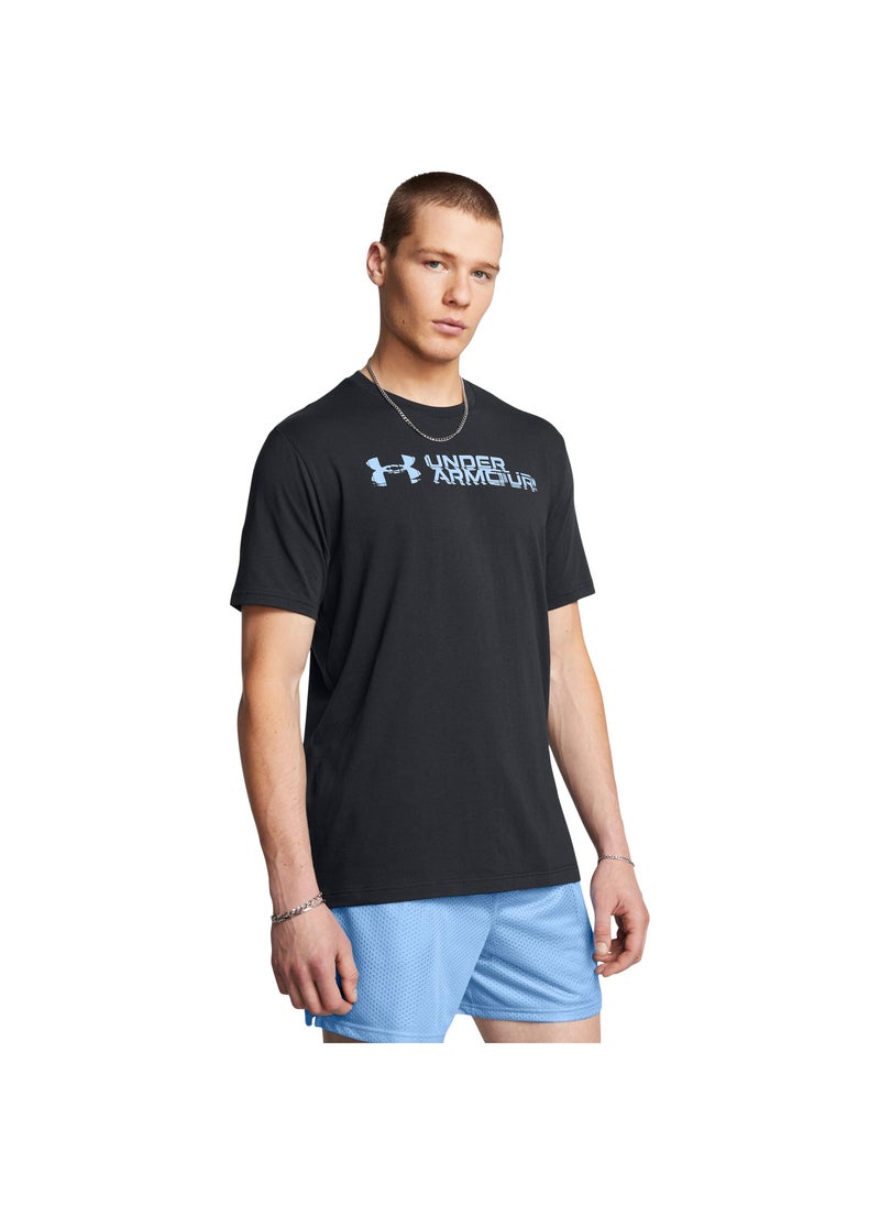 UNDER ARMOUR - Sliced Wordmark T-shirt - Image 1
