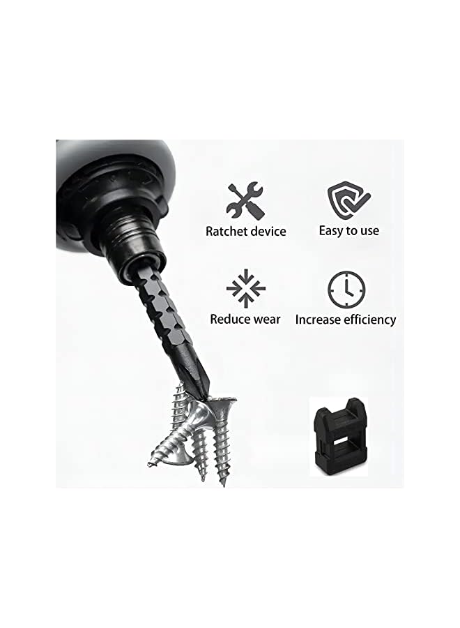 IAF Mini Ratchet Precision Screwdriver Magnetic 13 In 1 Telescopic Labor-Saving Hand Tool Phillips Slotted Dual-purpose Head with Magnetizer - Image 3