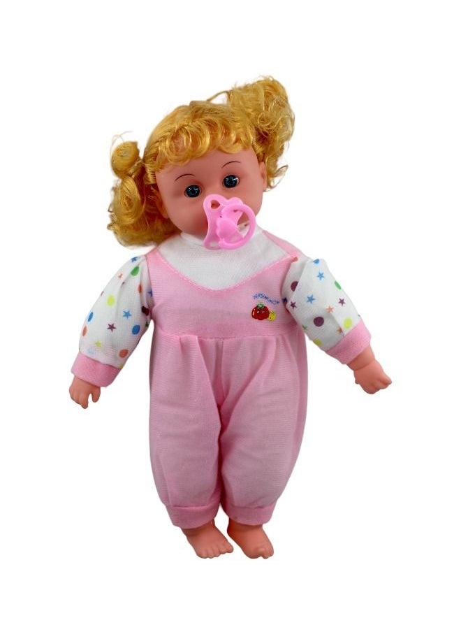 Toy Box - Soft Silicone Cute Crying Baby Doll Toys Children Birthday Gifts Multicolor - Image 1
