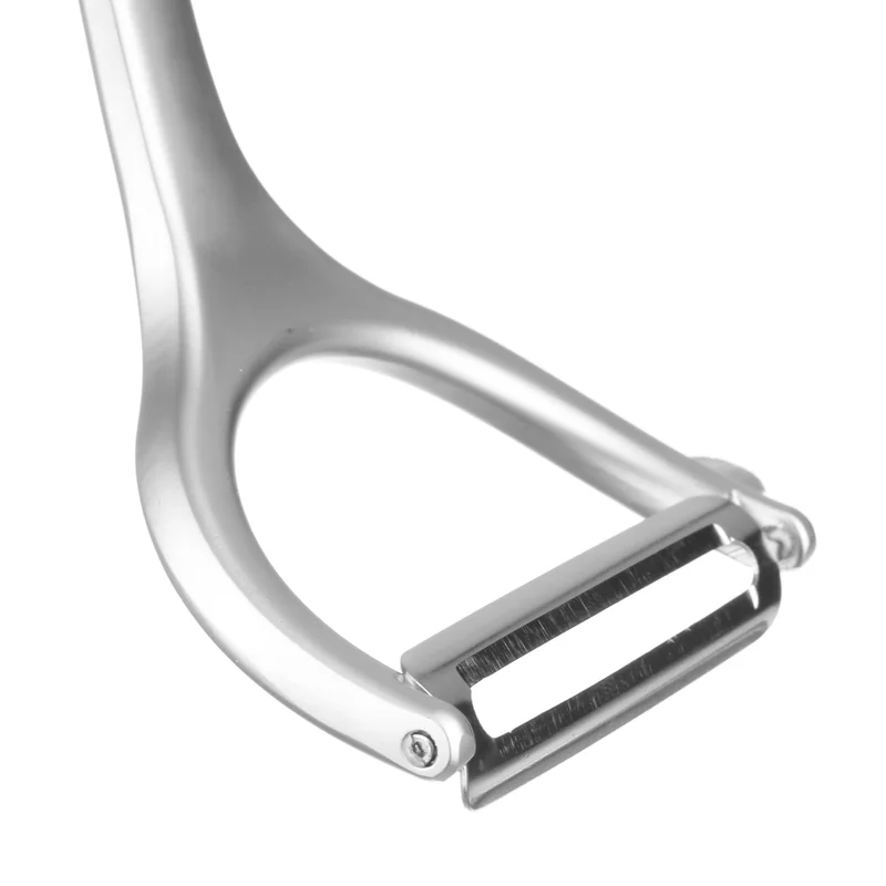Simply Kitchen Zinc Vegetable Peeler Silver-17X6.5X0.5Cm