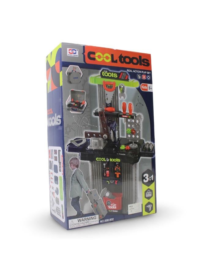 3-in-1 Tool Combination Suitcase – Creative Construction and Building Set - Image 2