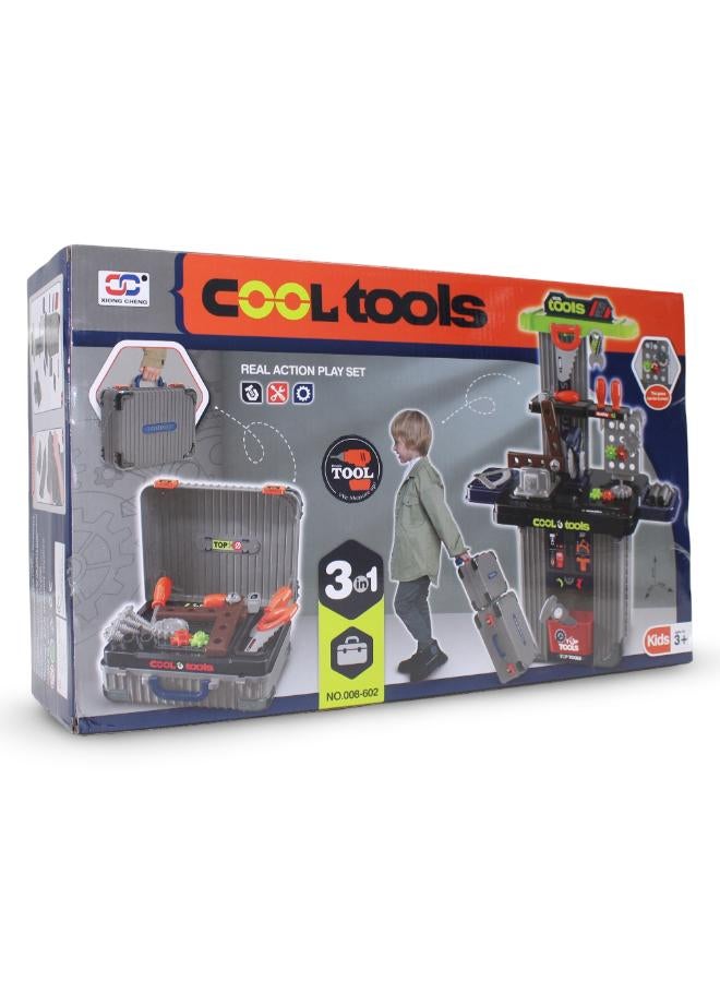 3-in-1 Tool Combination Suitcase – Creative Construction and Building Set - Image 1