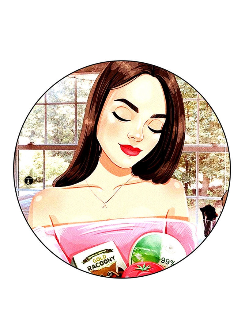 RKN Woman Printed Fridge Magnet Multicolour - Image 2