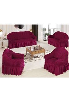 Extendable Sofa Cover Set (3+2+1+1) 7 Seater