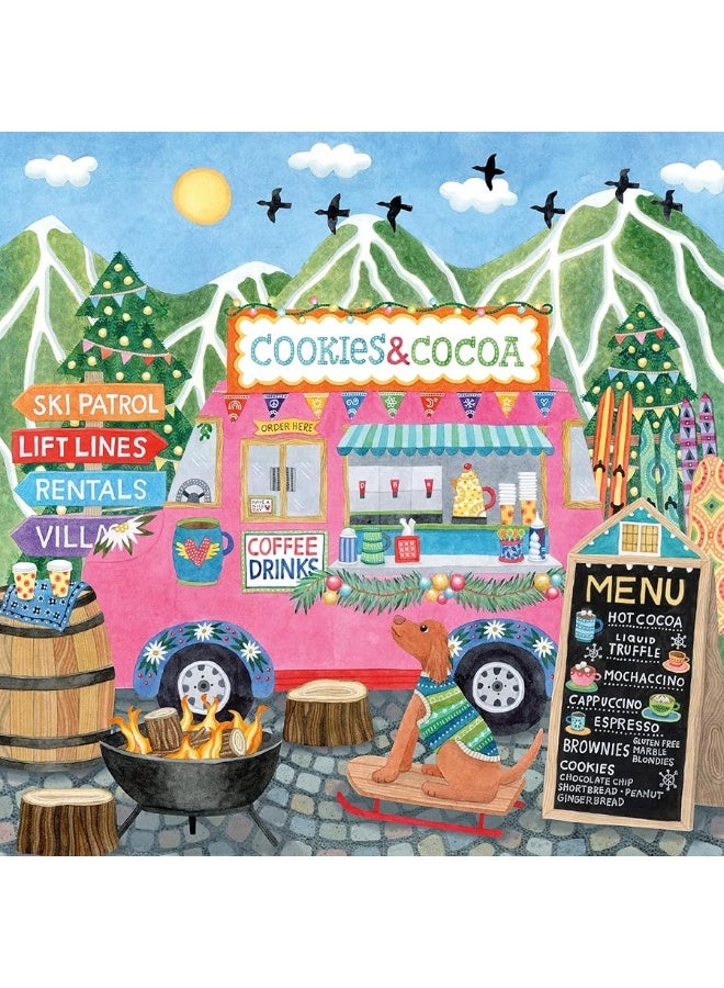 Ceaco - Food Trucks - Festive Food Truck II - 500 Piece Jigsaw Puzzle - Image 5
