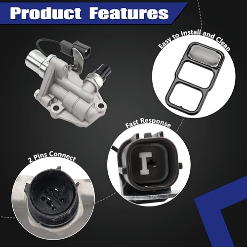 EKLN VTEC Solenoid Spool Valve Assembly Compatible with 19982002 Honda Accord 1998 Odyssey and 19981999 CL 23L Replacement OE 917281 15810PAAA02 790039 2T1140 - Image 3