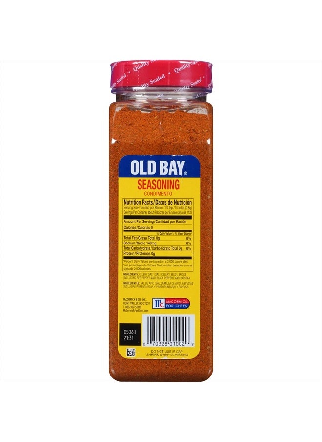 OLD BAY Seafood Seasoning, 24 oz Shaker