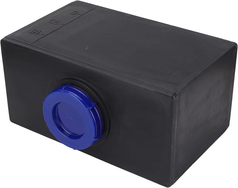 Tbest RV Water Storage Tank 5 Gallon Black Square LLDPE Heat Cold Resistance Holding for Trailers Boats Yachts - Image 4