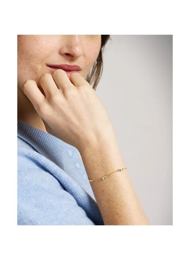 FOSSIL Brass Station Bracelet