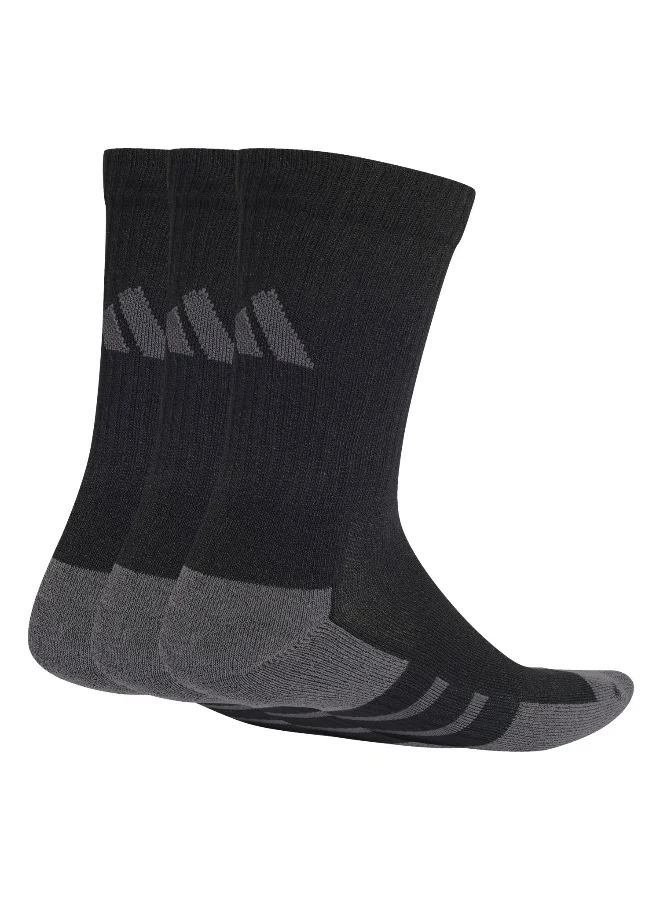 adidas Ess Cc Crew 3P Black Training Socks For Unisex 2 - 3.5