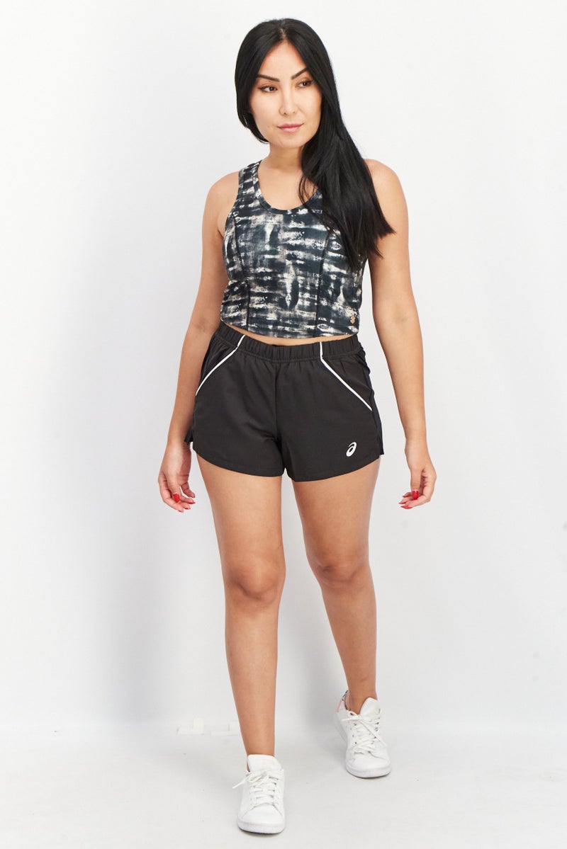 asics Women Sportswear Fit Training Shorts, Black - Image 3