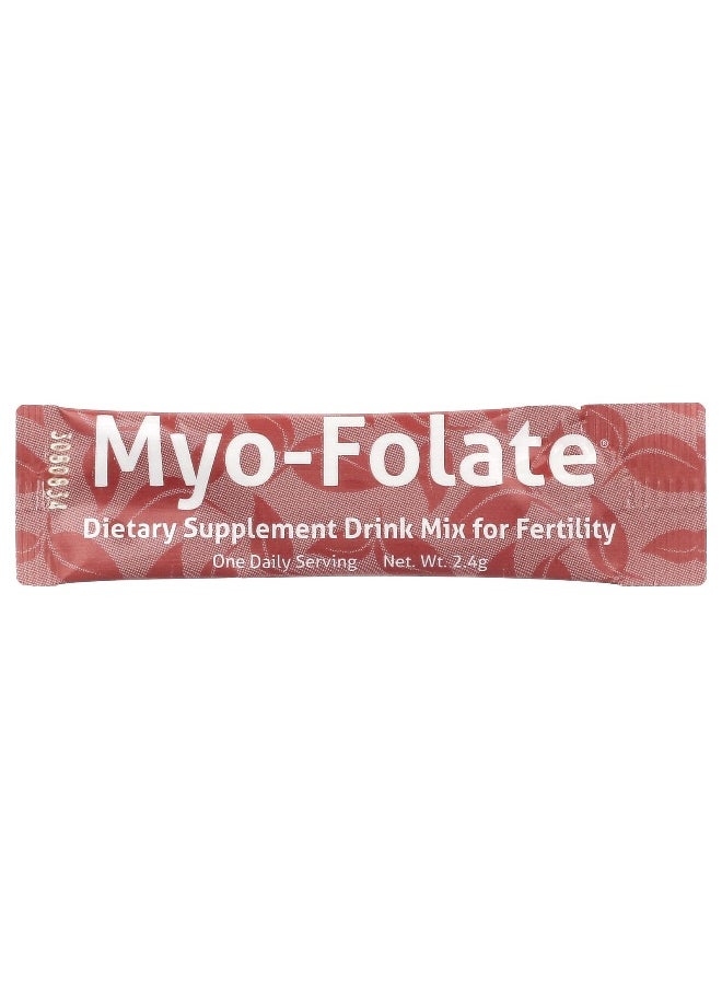 fairhaven health Fairhaven Health, Myo-Folate®, Drink Mix for Reproductive Wellness, Unflavored, 30 Packets, 2.4 g Each  - Image 3