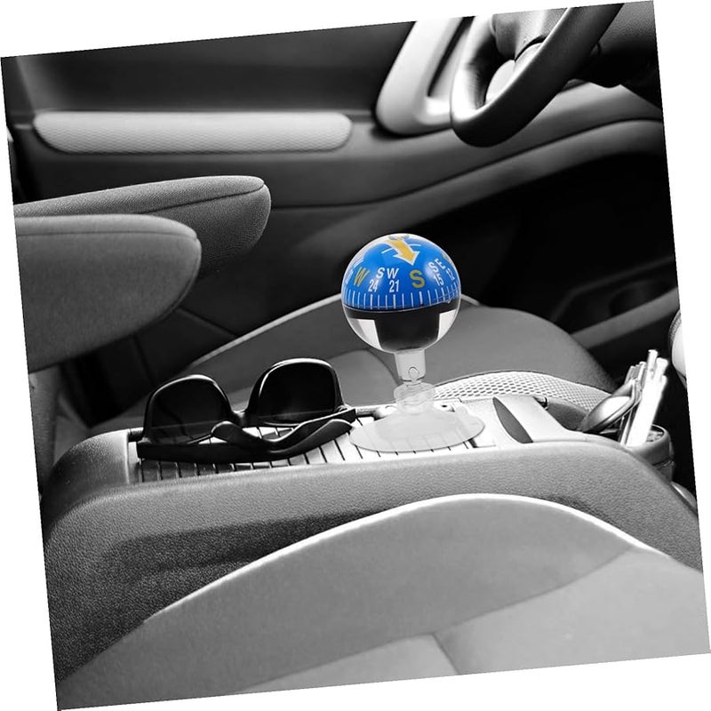 بوصلة كرة قابلة للتثبيت بمصاصة محمولة لسيارة لوحة القيادة للملاحة الخارجية - Image 5