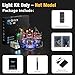 BrickSoul طقم إضاءة متقدم من BrickSoul للتحكم عن بُعد لمجموعة بناء Lego Arkham Asylum 76300 مع إضاءة قابلة للتعتيم والتحكم في المناطق مع تقنية الكابل المخفي سهل التركيب 76300 غير مشمول - Image 4